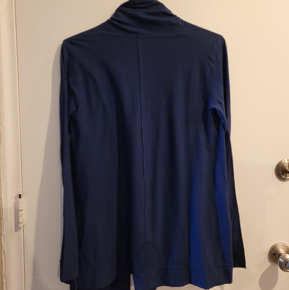 NWT Crossley Blue Shawl Cardigan Sz. S - Picture 2 of 9